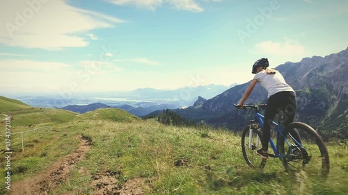 Mountain biking