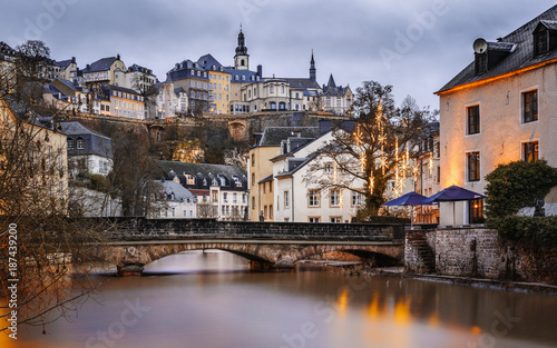The Grund in Luxembourg City
