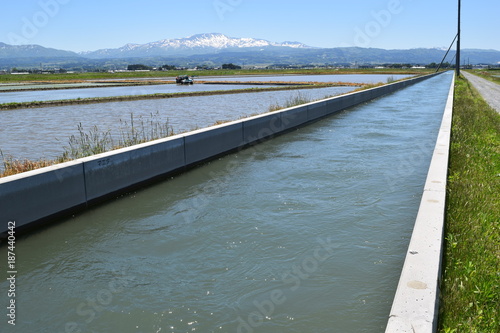 Wallpaper Mural 農業用水路 Torontodigital.ca