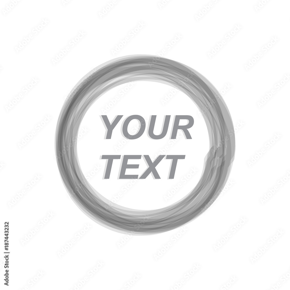 The text design is surrounded by abstract lines The text design is surrounded by abstract lines