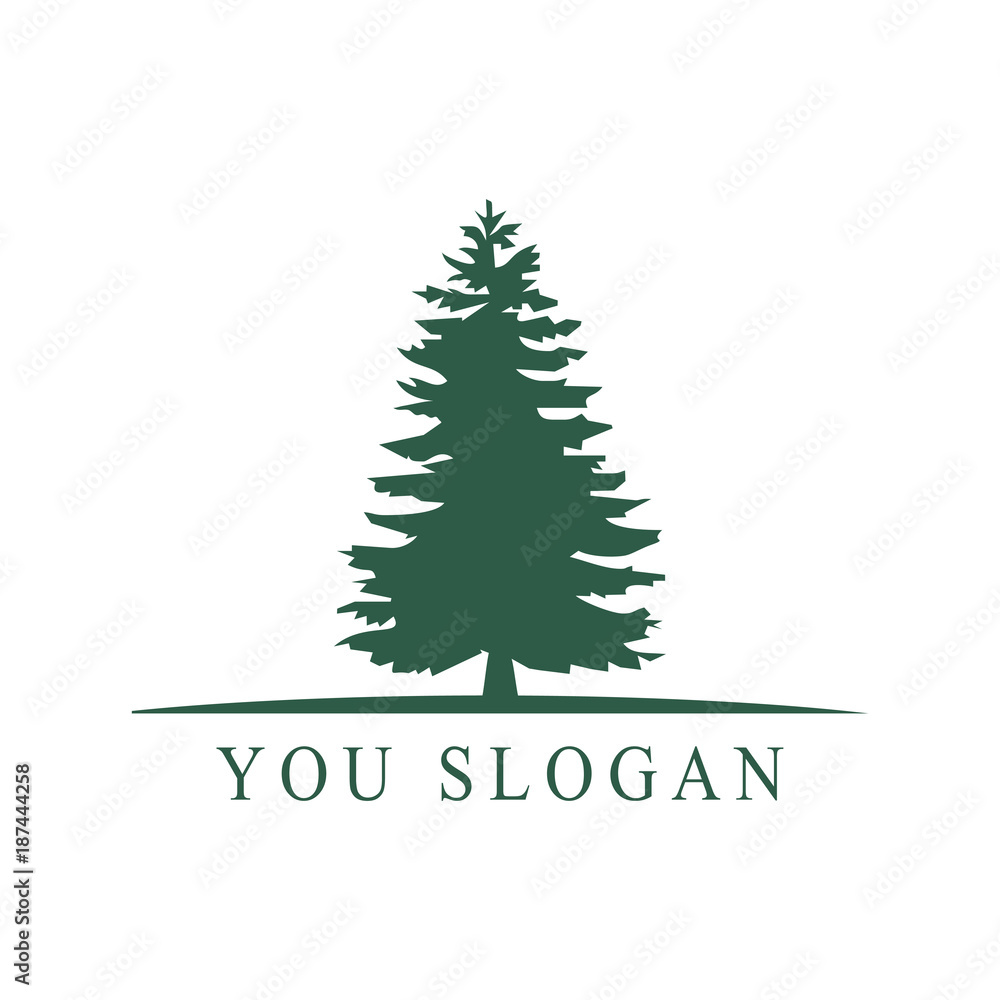 vector pine trees vector pine trees