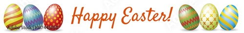 Happy Easter web banner