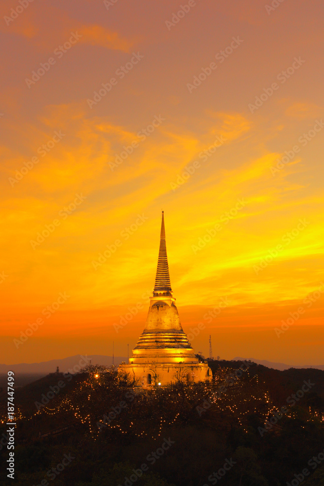 Fototapeta premium Phra Nakhon Khiri Historical Park (Khao Wang), Phetchaburi, Thailand