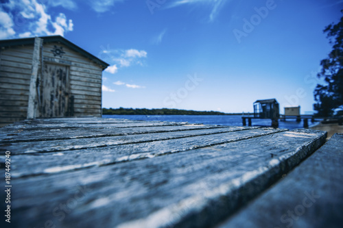 Maroochy River Boat House during the day. photo