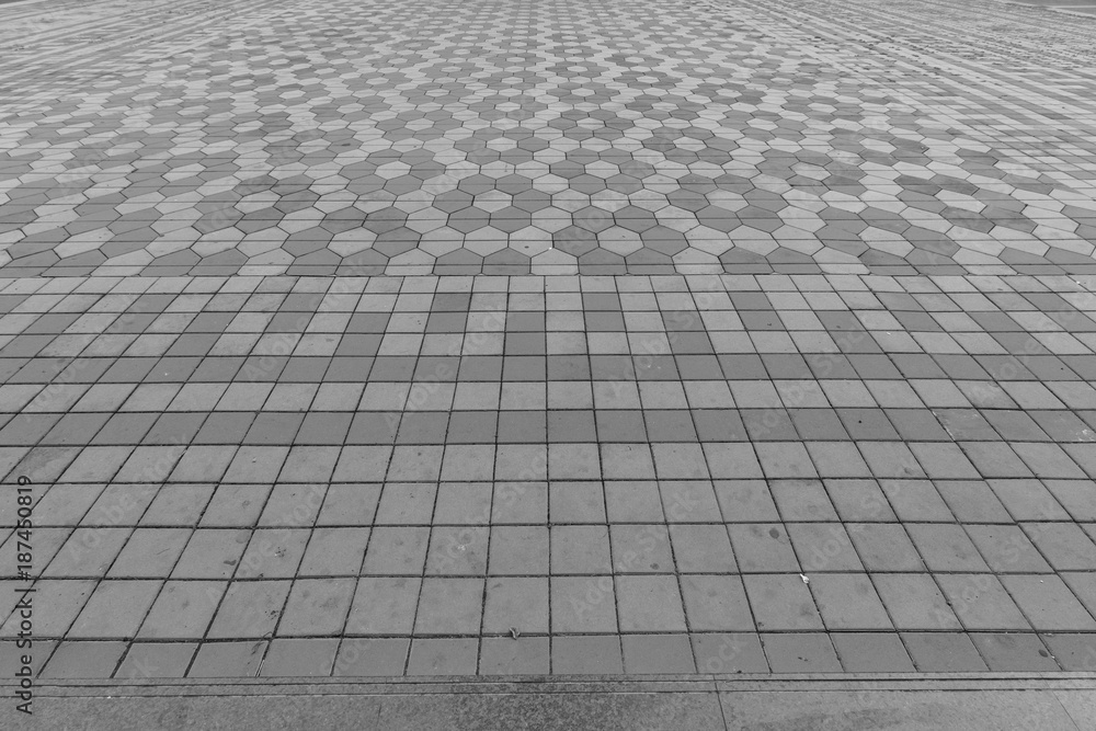 Pave Clay tiled walkway.