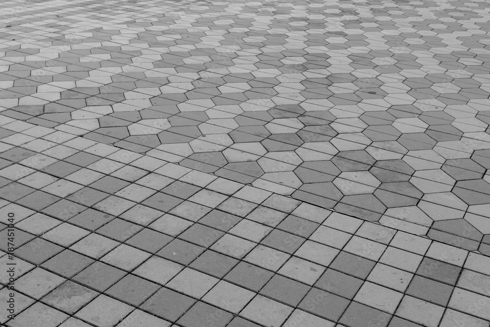Pave Clay tiled walkway.