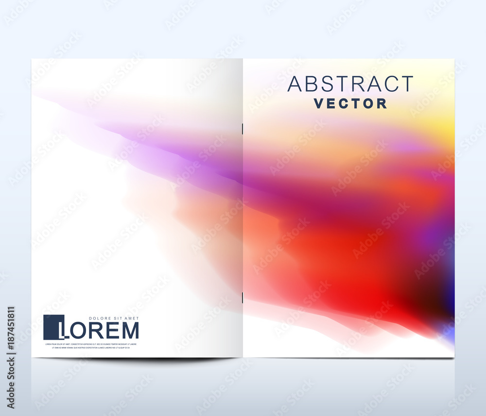 Modern vector template for brochure, leaflet, flyer, cover, catalog in A4 size. Abstract fluid 3d shapes vector trendy liquid colors backgrounds set. Colored fluid graphic composition illustration. Modern vector template for brochure, leaflet, flyer, cover, catalog in A4 size. Abstract fluid 3d shapes vector trendy liquid colors backgrounds set. Colored fluid graphic composition illustration.