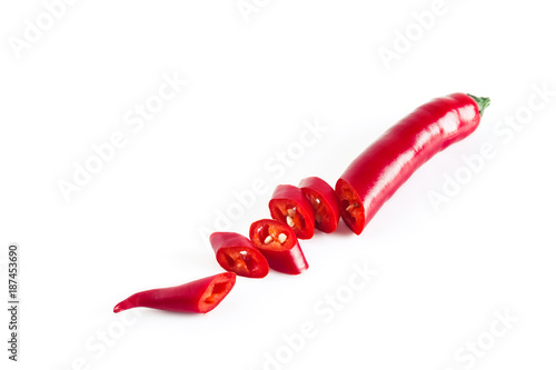 Chili pepper isolated