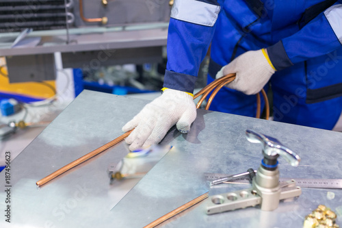 Принти на полотні manufacturing, technology, factory concept