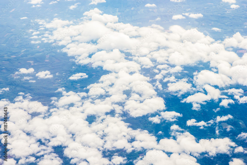 White cloud scene nature background White cloud scene nature background
