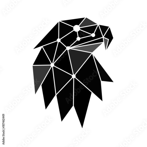eagle logo vector template