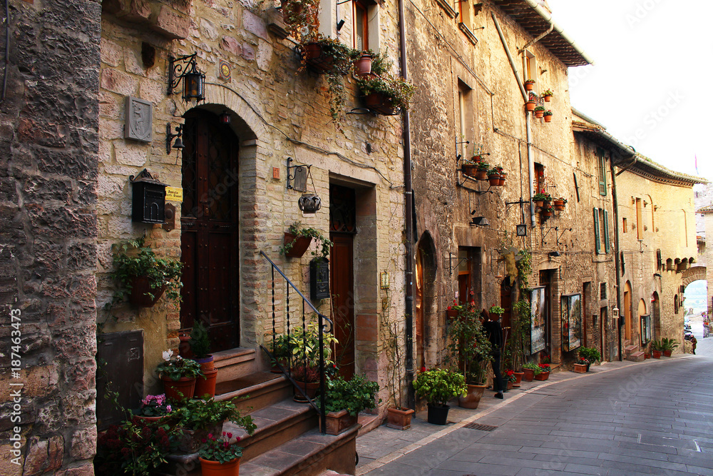 イタリアの通り