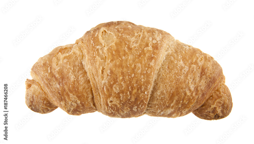 croissants isolated on white background croissants isolated on white background