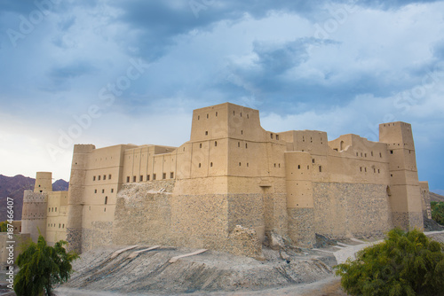 The old rebuilt fort of Bhala, declared UNESCo World Heritage Site, Oman photo
