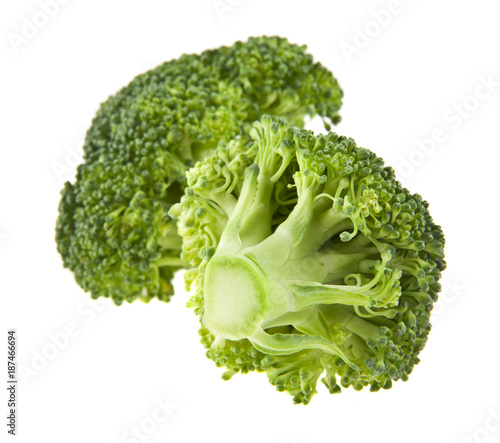 broccoli isolated on white background