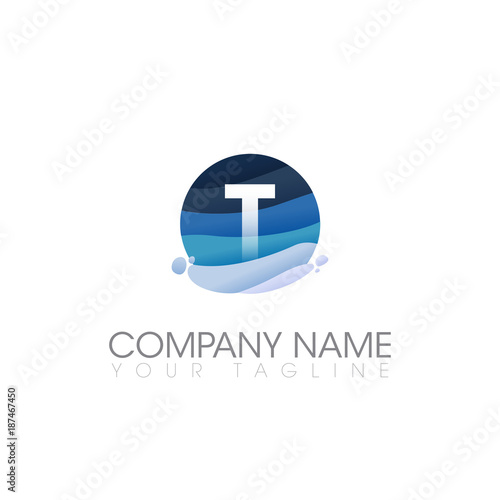 Free Download T LETTER LOGO TEMPLATE - GFXLoad