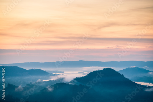 Landscape from the top of mountain © songdech17