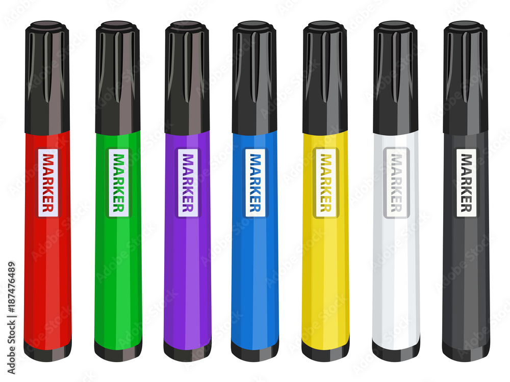 Markers set Markers set
