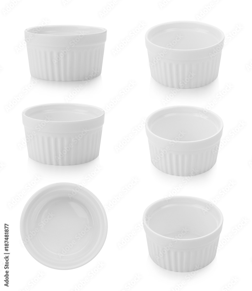 empty bowl on white background empty bowl on white background
