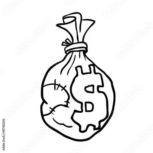money bag black