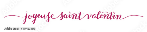 Bannière JOYEUSE SAINT VALENTIN 