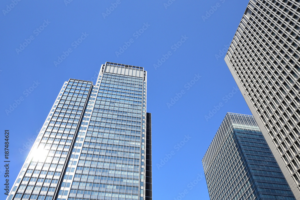 City view with sky City view with sky