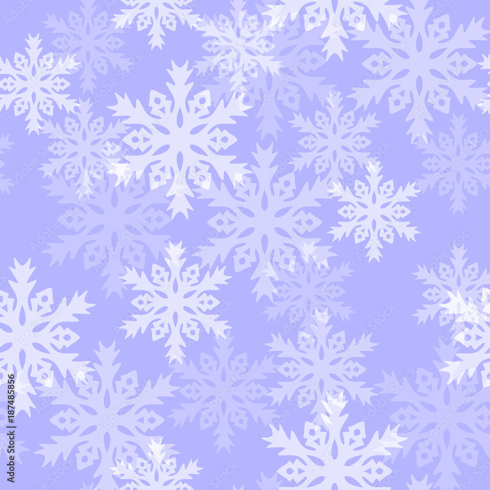 Seamless pattern with with snowflakes. Background for gift wrapping. Decoration fabric. Wallpaper design Seamless pattern with with snowflakes. Background for gift wrapping. Decoration fabric. Wallpaper design