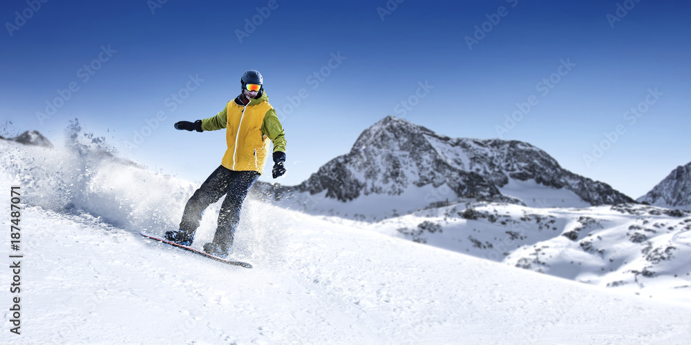 winter skier 