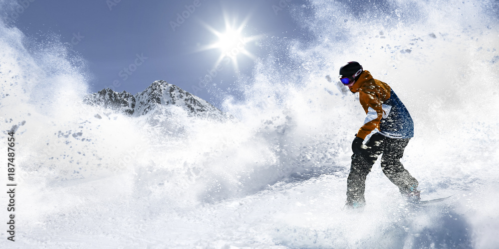 winter skie and snow 