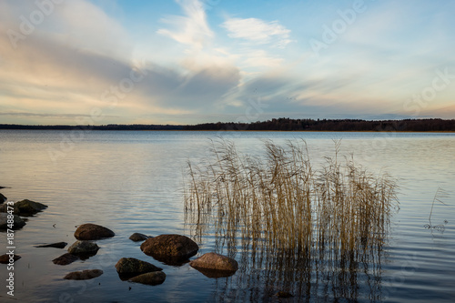 Mamry lakr near Wegorzewo, Masuria, Poland