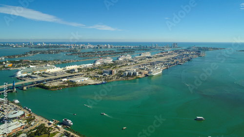 Aerial image of Port Miami
