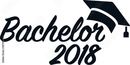Bachelor 2018 mortarboard