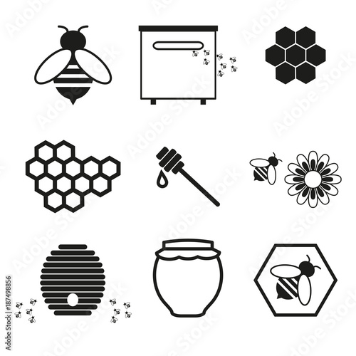 Honey online icons