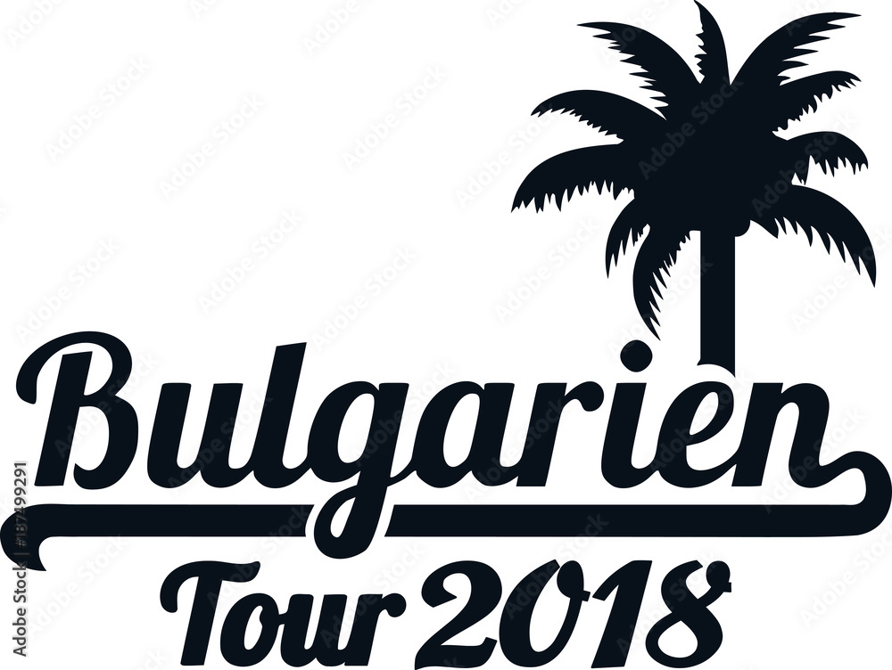 Bulgaria tour 2018 palmtree german
