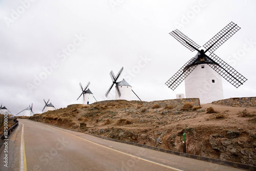 the windmill of don Quixote in Spain Consuegra