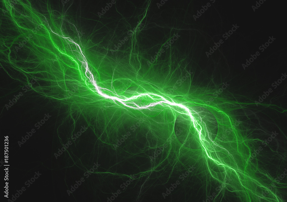 Green energy background, plasma and electrical abstract Green energy background, plasma and electrical abstract
