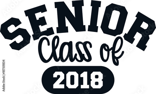 Senior class of 2018
