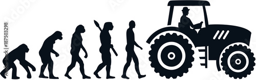 Farmer evolution tractor
