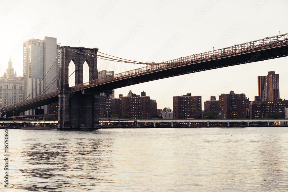 Fototapeta Most Brookliński w Nowym Jorku.
