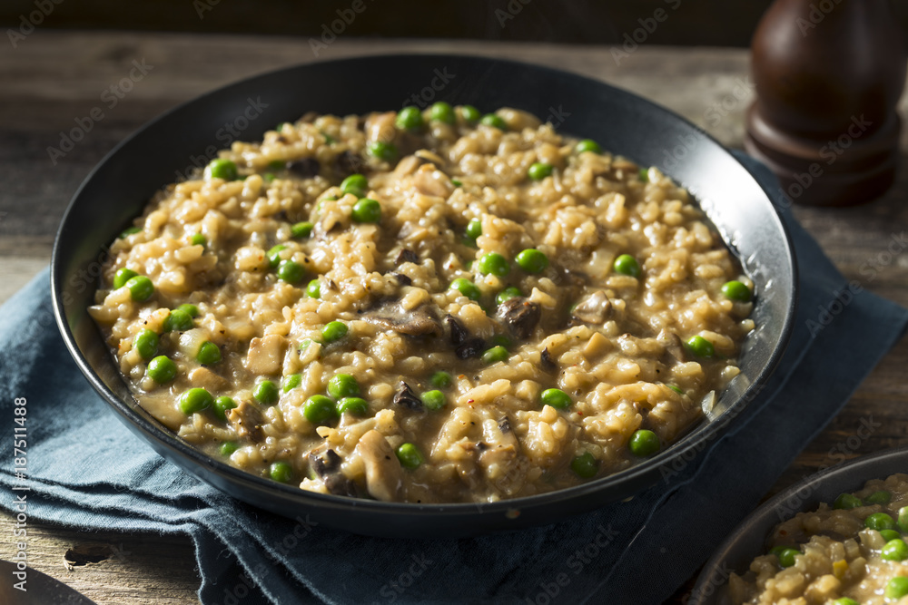 Homemade Savory Mushroom Risotto Homemade Savory Mushroom Risotto