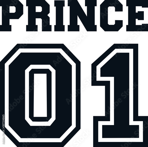 Prince number one black