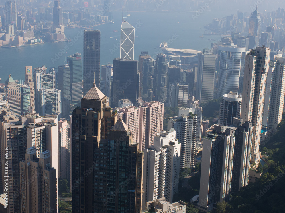 Obraz premium Hong Kong Cityscape