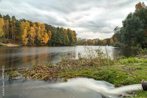 Autumn on the river photo