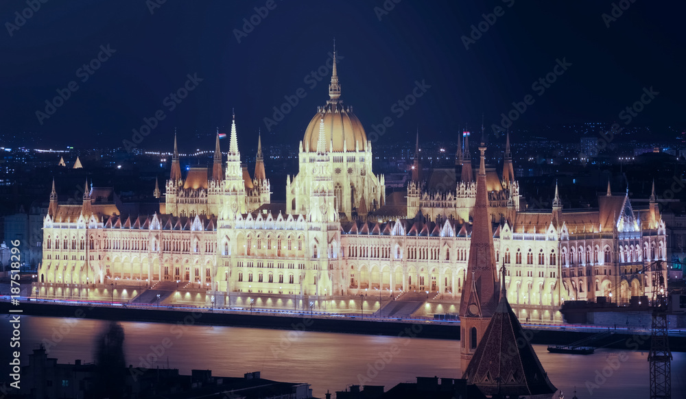 Fototapeta premium Parliament Building in Budapest