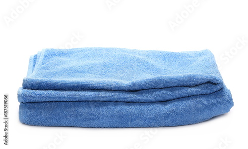 Towel isolated on white background