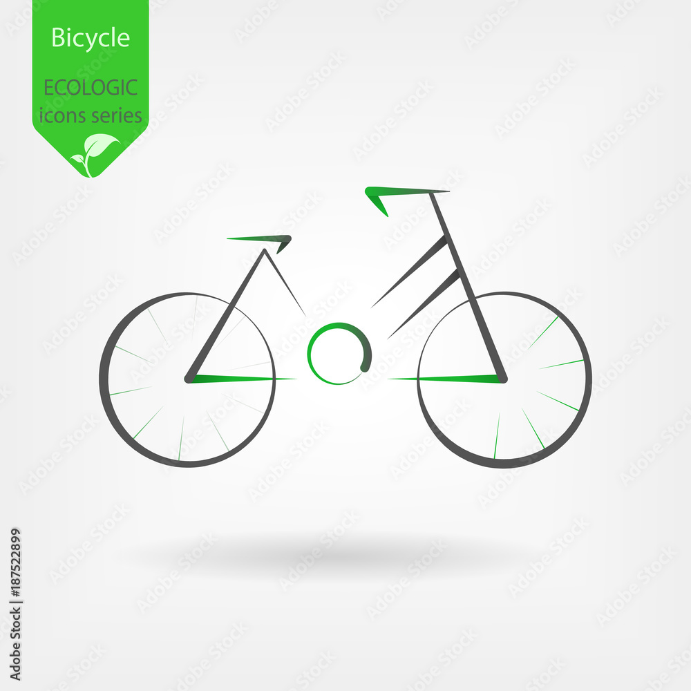 Bike icon vector Bike icon vector