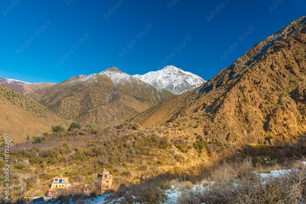 Ourika Valley landscapes, Morocco