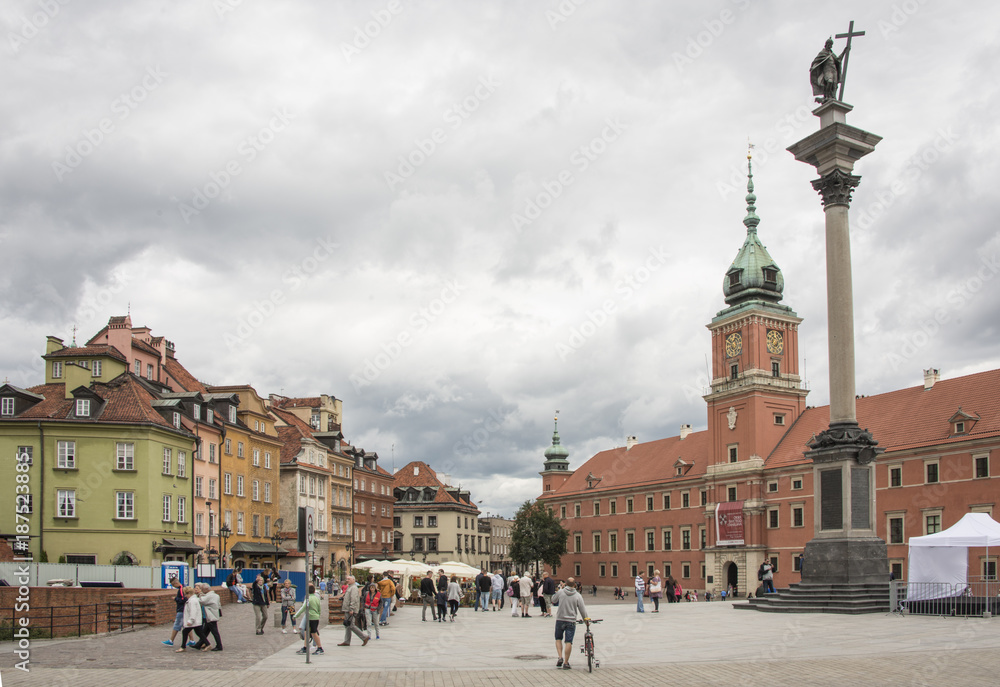 Fototapeta premium Warsaw Poland