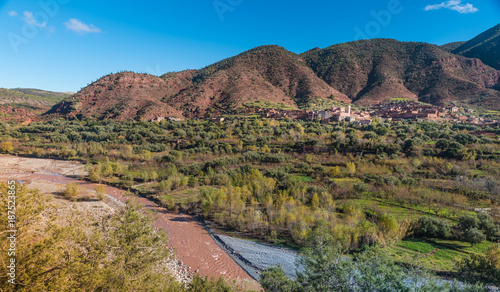 Ourika Valley landscapes, Morocco © Luis
