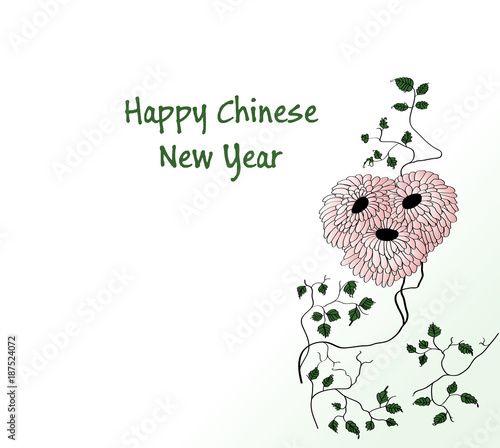 Chinese New Year vector background